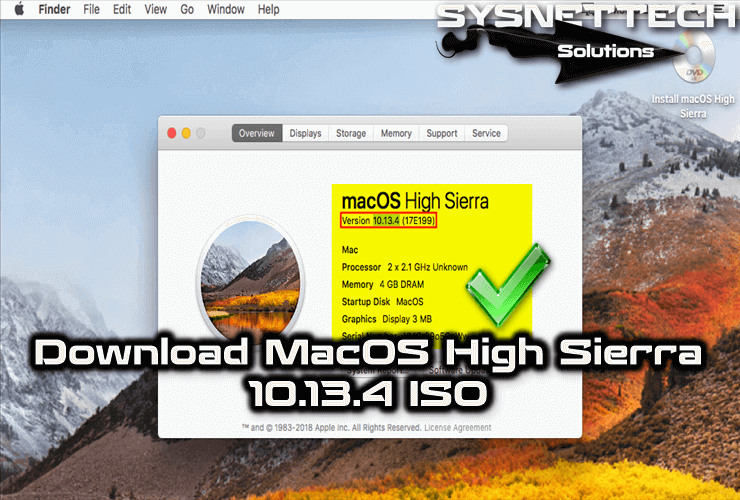 mac os sierra iso download for vmware workstation